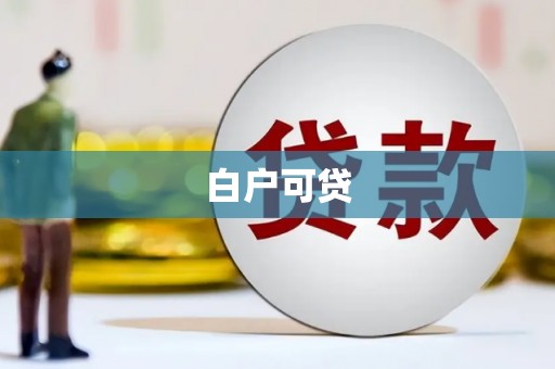 天桥白户可贷