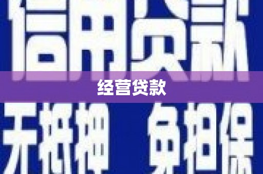 天桥经营贷款