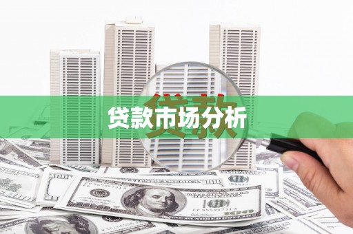 天桥贷款市场分析
