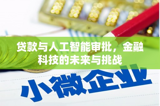 天桥贷款与人工智能审批，金融科技的未来与挑战