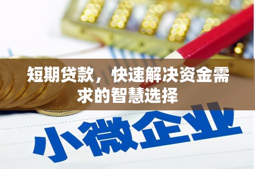 天桥短期贷款，快速解决资金需求的智慧选择