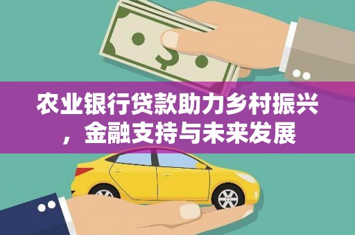 天桥农业银行贷款助力乡村振兴，金融支持与未来发展
