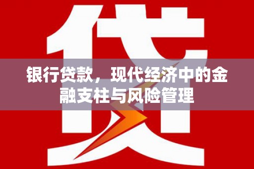 天桥银行贷款，现代经济中的金融支柱与风险管理