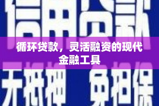 天桥循环贷款，灵活融资的现代金融工具