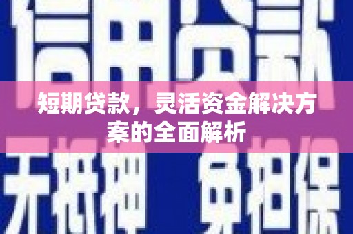 天桥短期贷款，灵活资金解决方案的全面解析