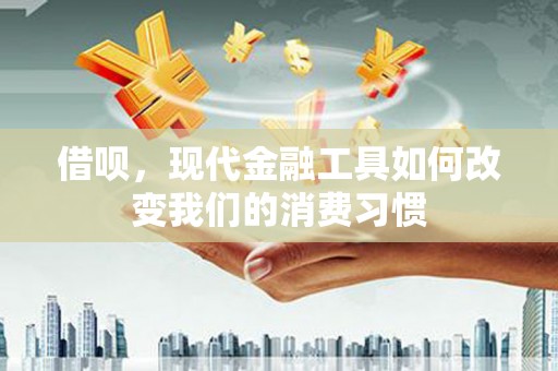 天桥借呗，现代金融工具如何改变我们的消费习惯