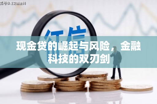 天桥现金贷的崛起与风险，金融科技的双刃剑