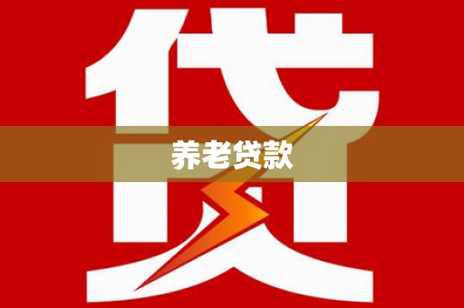 天桥养老贷款