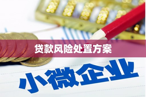 天桥贷款风险处置方案