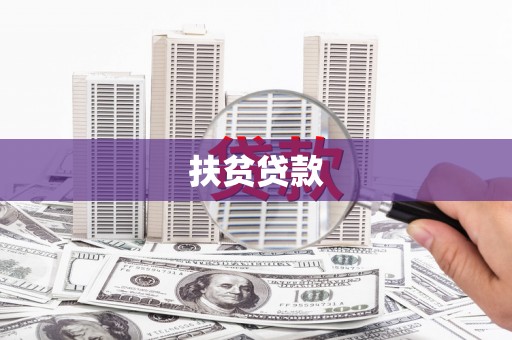 天桥扶贫贷款