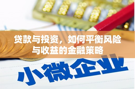 天桥贷款与投资，如何平衡风险与收益的金融策略