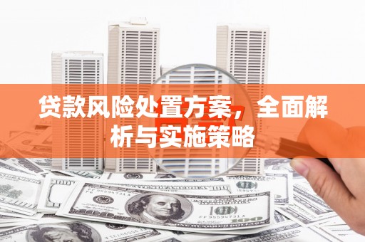 天桥贷款风险处置方案，全面解析与实施策略