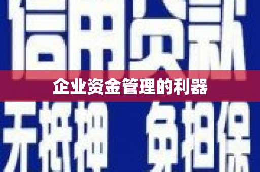 天桥企业资金管理的利器